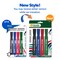 BAZIC Chisel Tip Desk Style Assorted Color Permanent Marker (4/Pack)